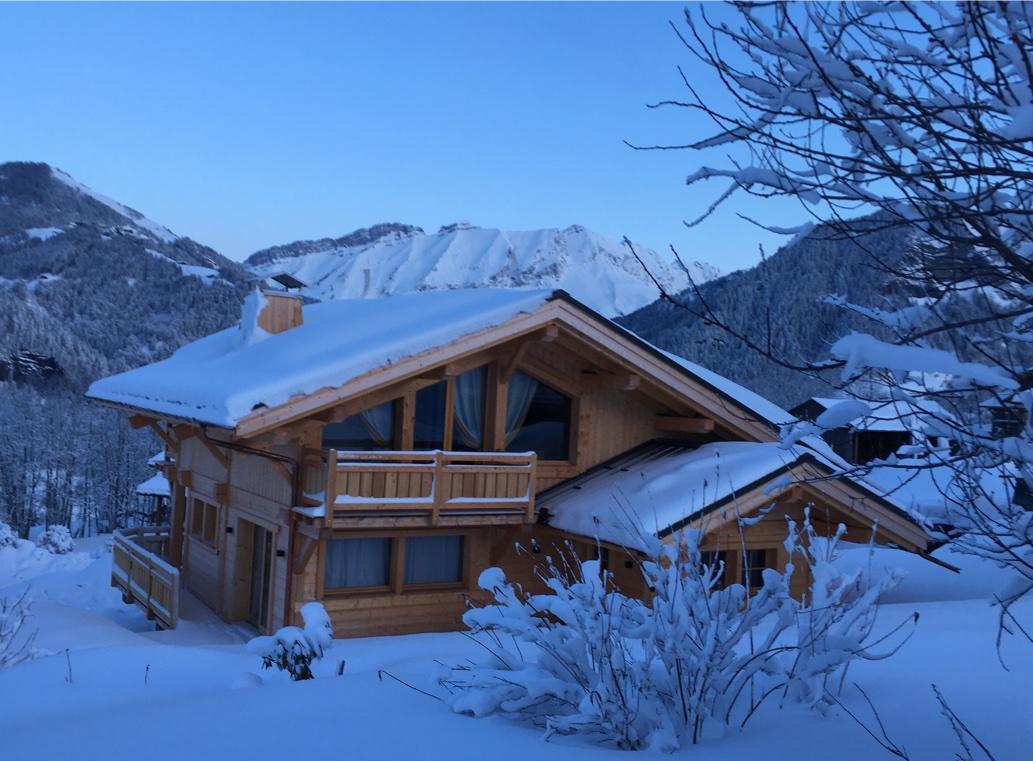 Chalet Nanook Notre-Dame-de-Bellecombe Exterior foto
